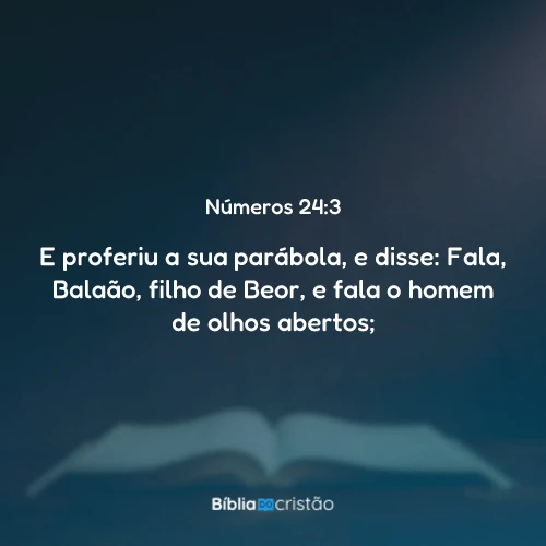 Números 24:3