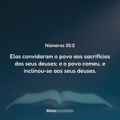Números 25:2
