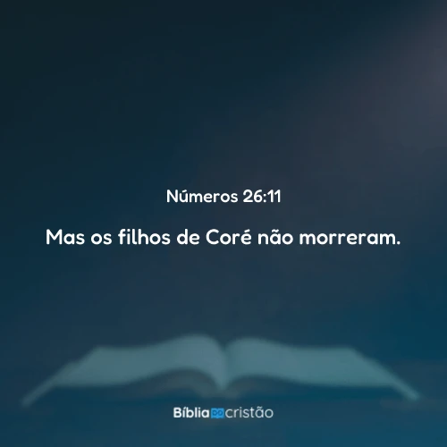 Números 26:11