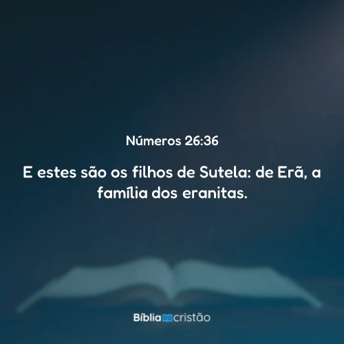 Números 26:36