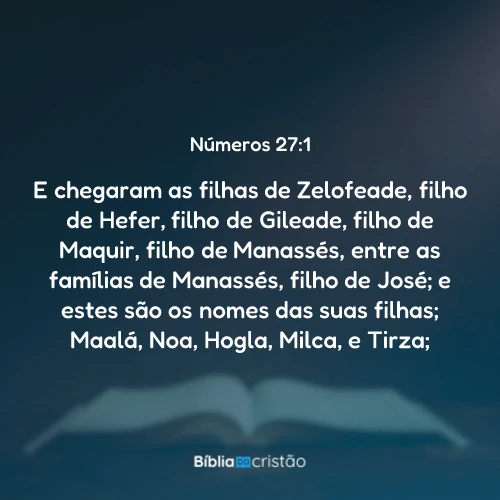 Números 27:1