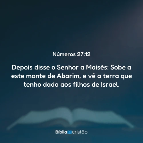 Números 27:12