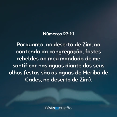 Números 27:14