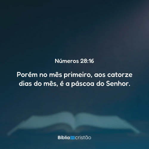 Números 28:16
