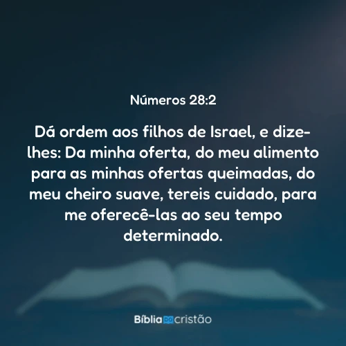Números 28:2