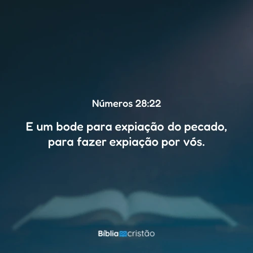Números 28:22