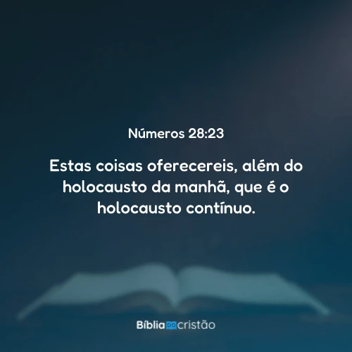Números 28:23