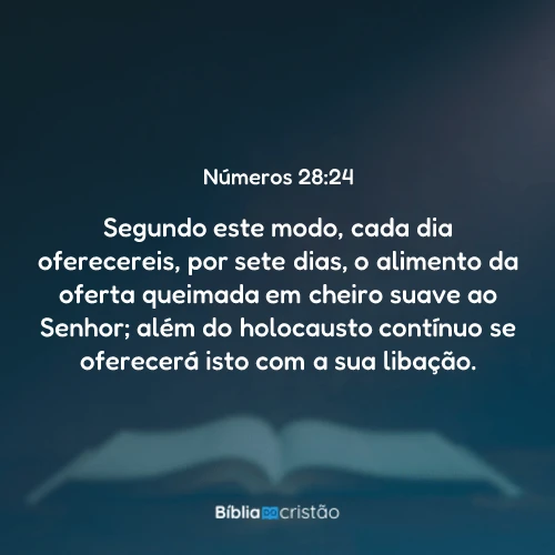 Números 28:24