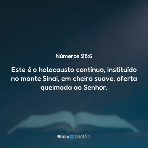 Números 28:6