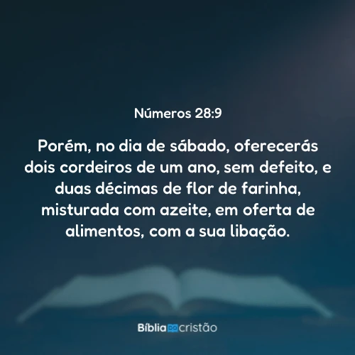 Números 28:9
