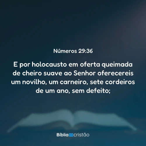 Números 29:36