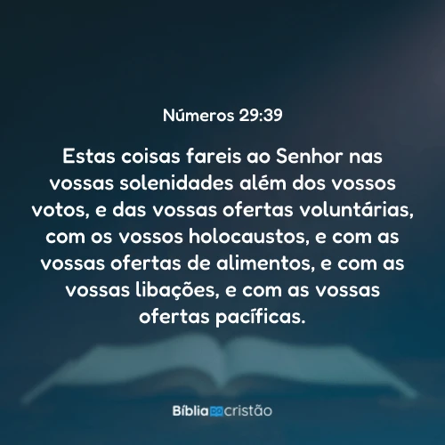 Números 29:39