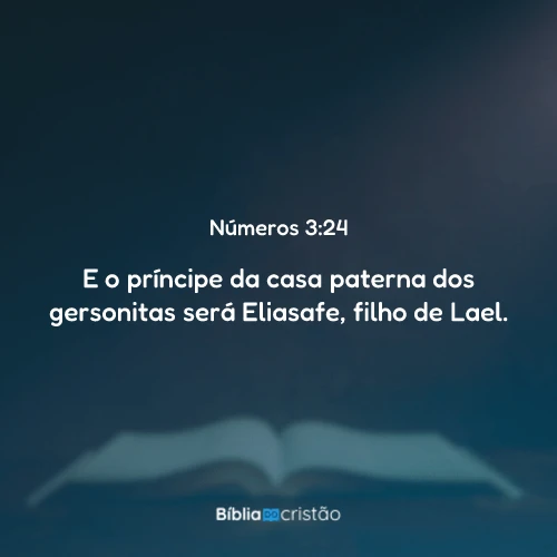 Números 3:24