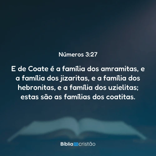 Números 3:27