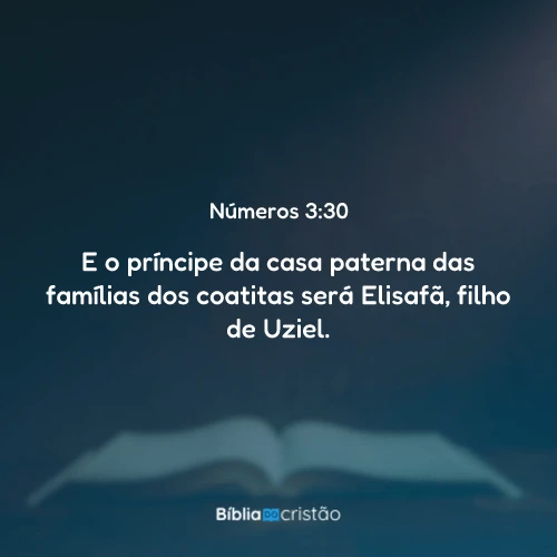 Números 3:30