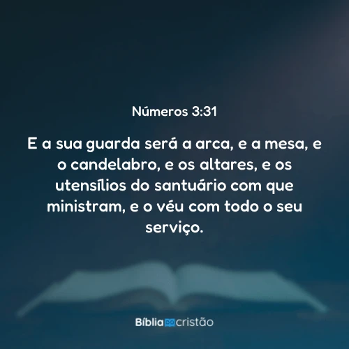 Números 3:31