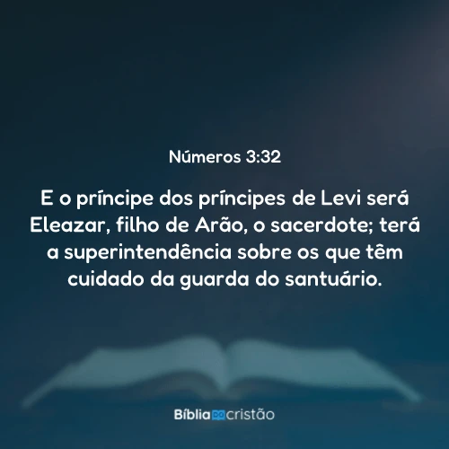 Números 3:32