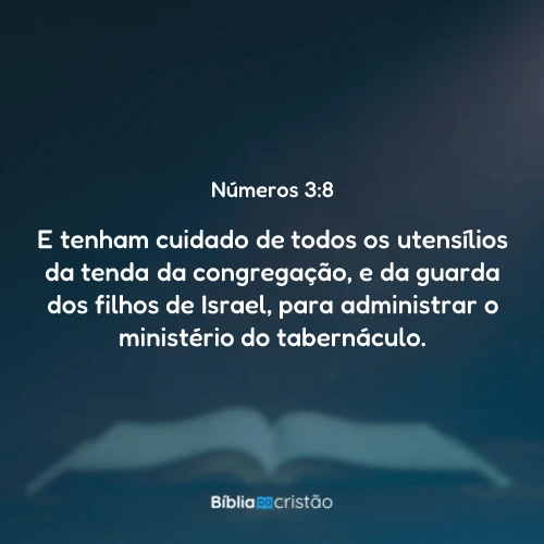 Números 3:8