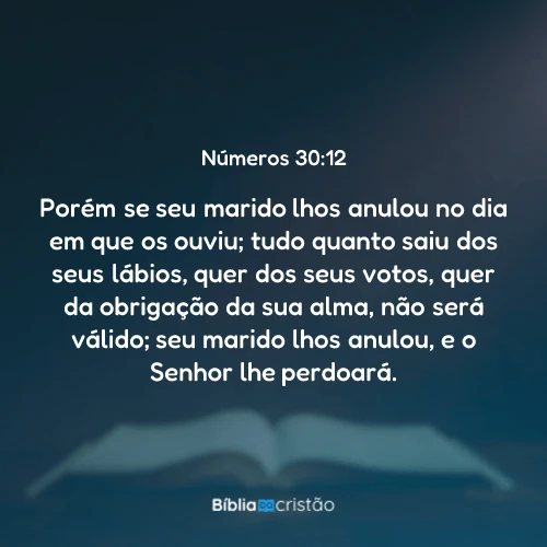Números 30:12