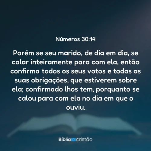 Números 30:14