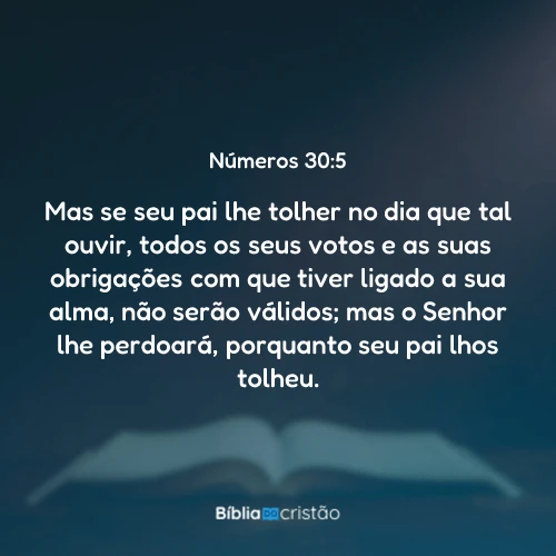 Números 30:5