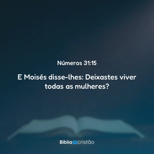 Números 31:15