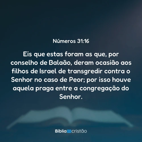 Números 31:16