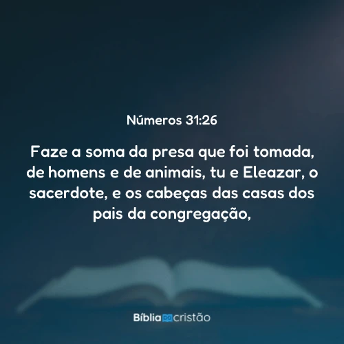 Números 31:26
