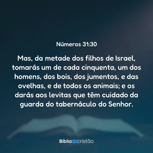 Números 31:30