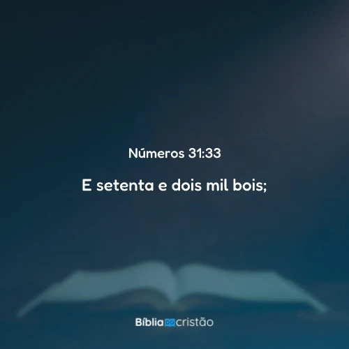 Números 31:33