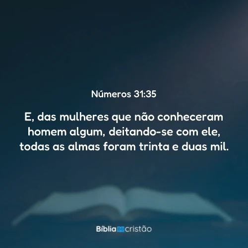Números 31:35