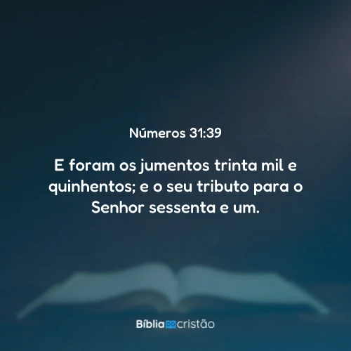 Números 31:39