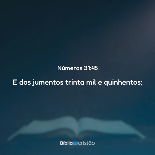 Números 31:45