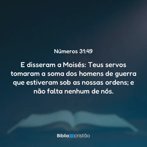 Números 31:49