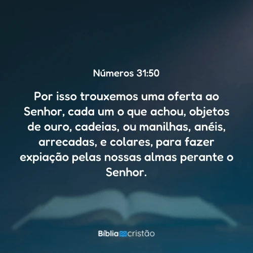 Números 31:50
