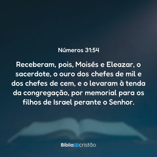 Números 31:54