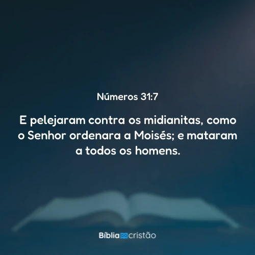 Números 31:7