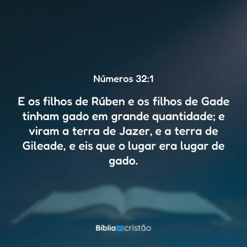 Números 32:1