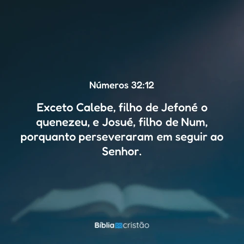 Números 32:12