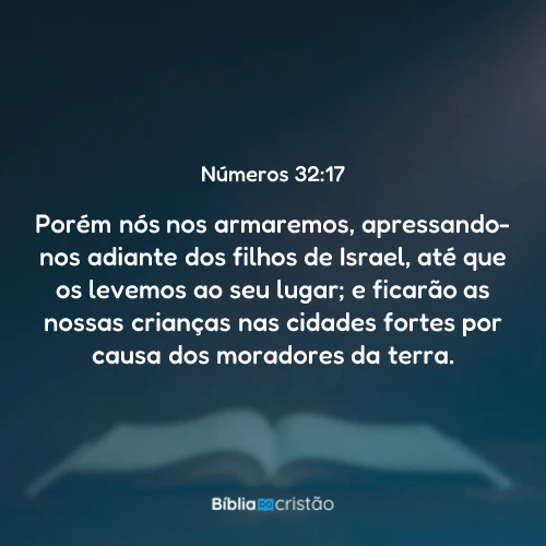 Números 32:17