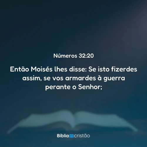 Números 32:20