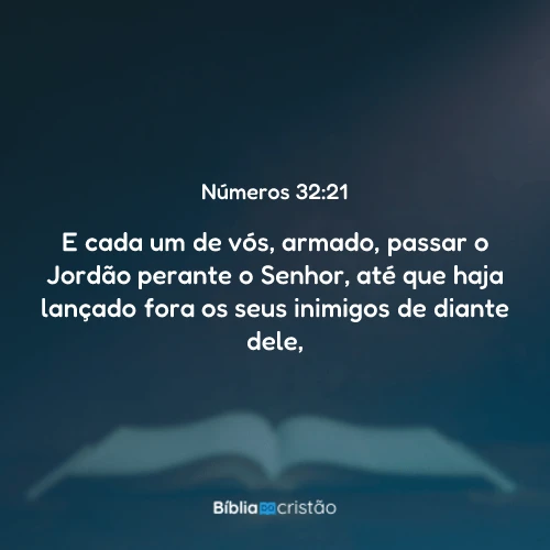 Números 32:21