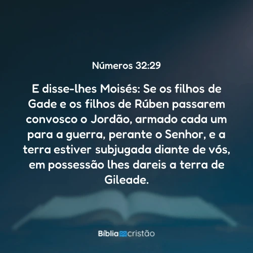 Números 32:29