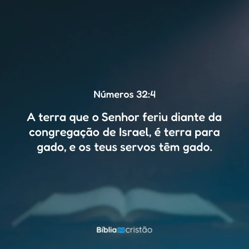 Números 32:4