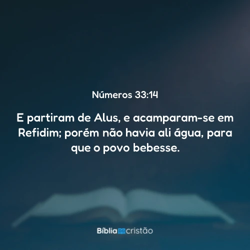Números 33:14