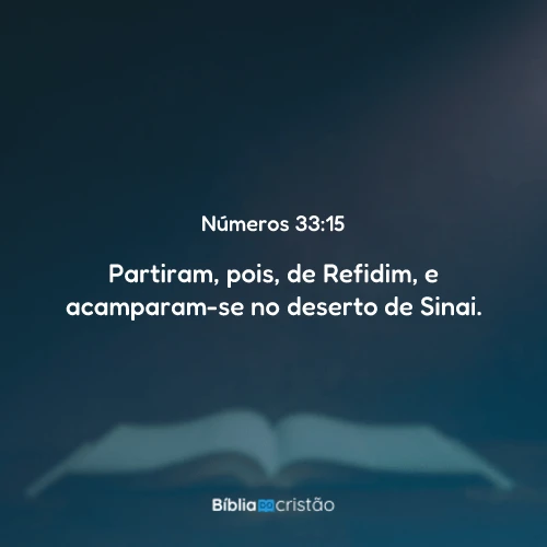 Números 33:15