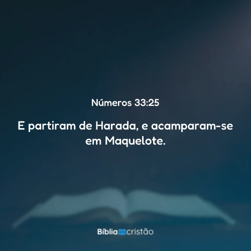 Números 33:25