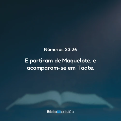 Números 33:26