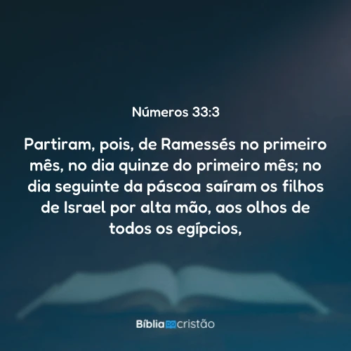 Números 33:3