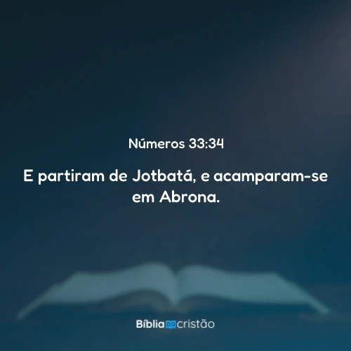 Números 33:34
